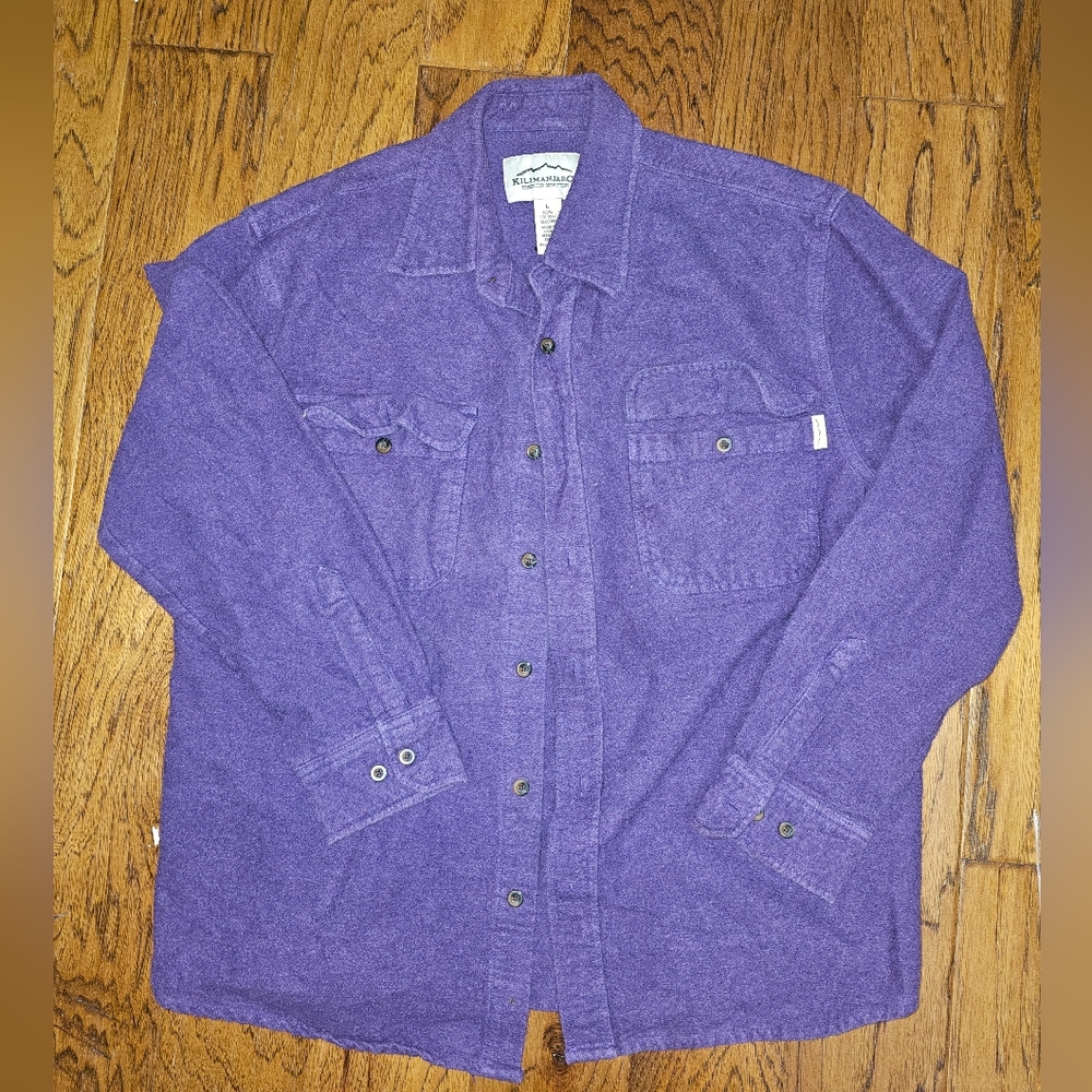 Warm Buttons down sz Large